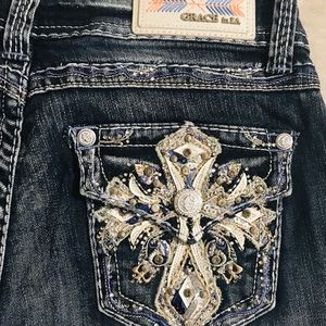 Worn Once! Grace in LA bootcut jeans